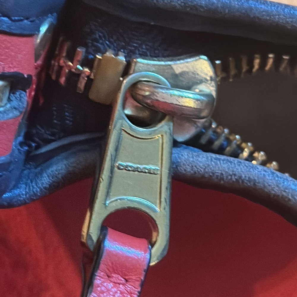 Coach Rugby Legacy Leather Colour Block Bag - Picture 9 of 16